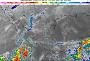 Se esperan lluvias por la tarde en Guerrero