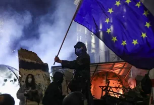 Crece la violencia en Georgia ante elecciones presidenciales