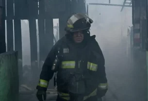 Incendio en un mercado de la capital de Honduras