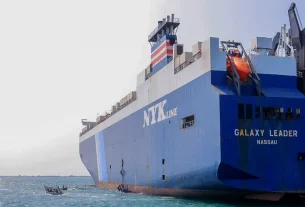 Hutíes dicen que liberaron a tripulantes del Galaxy Leader