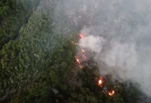 Incendio en el Parque Nahuel Huapi consume 4.000 hectáreas
