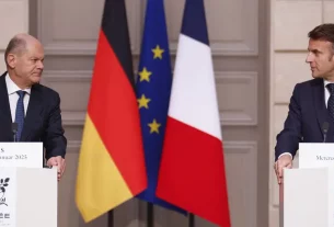 Macron y Scholz llaman a la unidad europea ante Trump