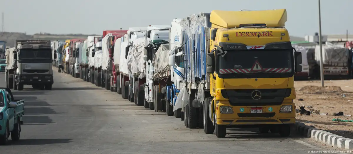 Más 900 camiones de ayuda humanitaria entraron a Gaza