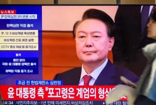 Seúl Fiacalía inculpa al presidente Yoon por insurección