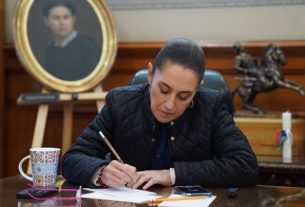 Sheinbaum y Arévalo impulsan desarrollo fronterizo