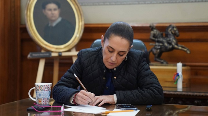 Sheinbaum y Arévalo impulsan desarrollo fronterizo