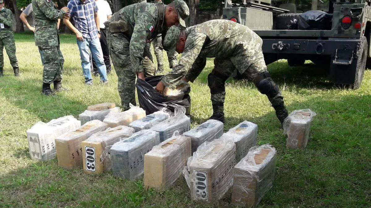 Decomisan más de 500 kg de drogas en la frontera