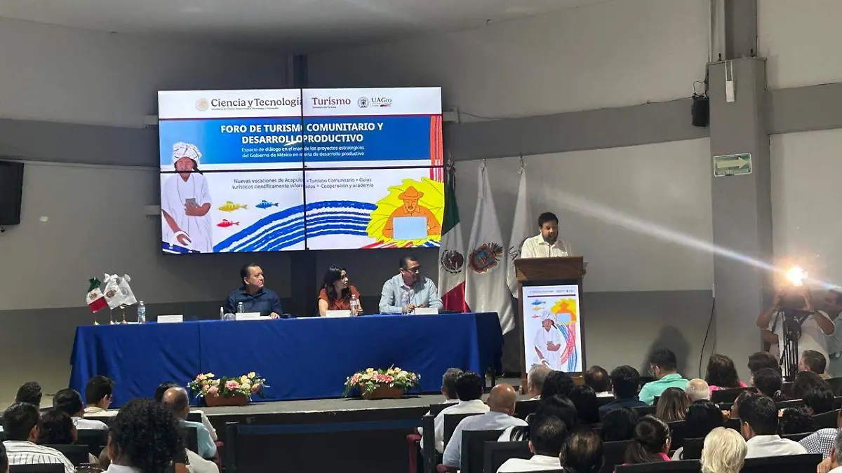 Foro de Turismo Comunitario y Desarrollo Productivo en la UAGro