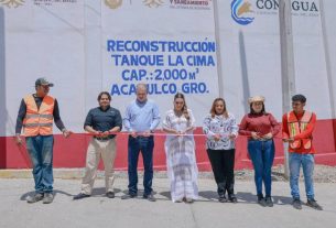 Acapulco rehabilita su infraestructura hidráulica con 129 MDP