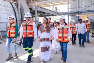 Evelyn Salgado inaugura ampliación del Complejo Minero Morelos
