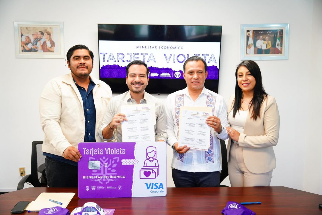 Más mujeres en Taxco recibirán apoyo con la Tarjeta Violeta