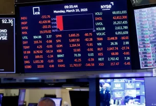 Wall Street se desploma por las turbulencias comerciales