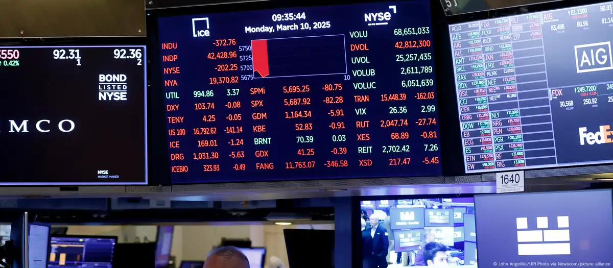 Wall Street se desploma por las turbulencias comerciales