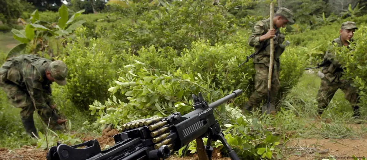 Colombia desactiva 100 kg de explosivos de disidencias FARC