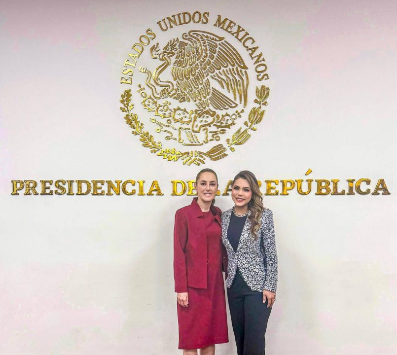 Evelyn Salgado refuerza seguridad en Guerrero con Claudia Sheinbaum
