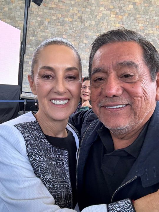 Félix Salgado asiste a la presentación del Plan México