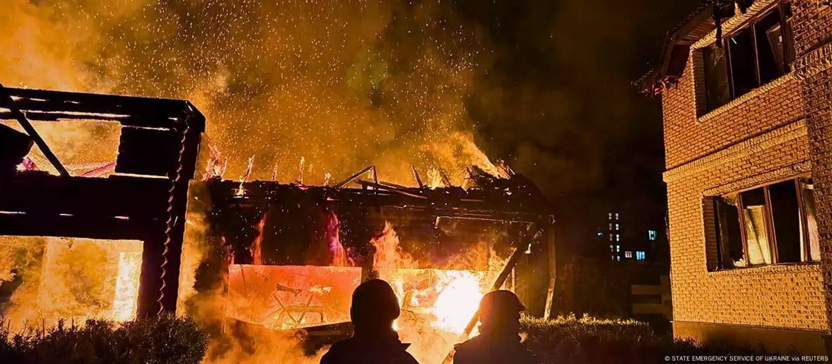 Ucrania Kiev reporta explosiones y ataque con misiles