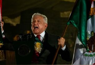 AMLO encabeza Grito 2024 con llamado a la unidad y soberanía