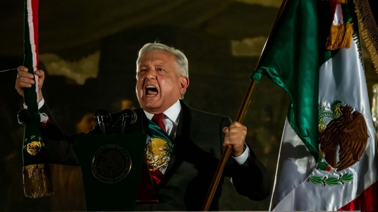 AMLO encabeza Grito 2024 con llamado a la unidad y soberanía