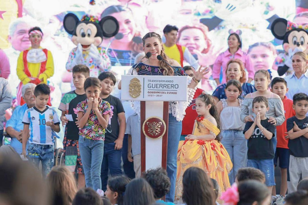 Evelyn Salgado celebra el Día de la Niñez en Chilpancingo