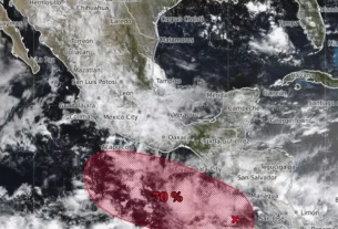 Pronostican lluvias intensas en Guerrero por zona de baja presión