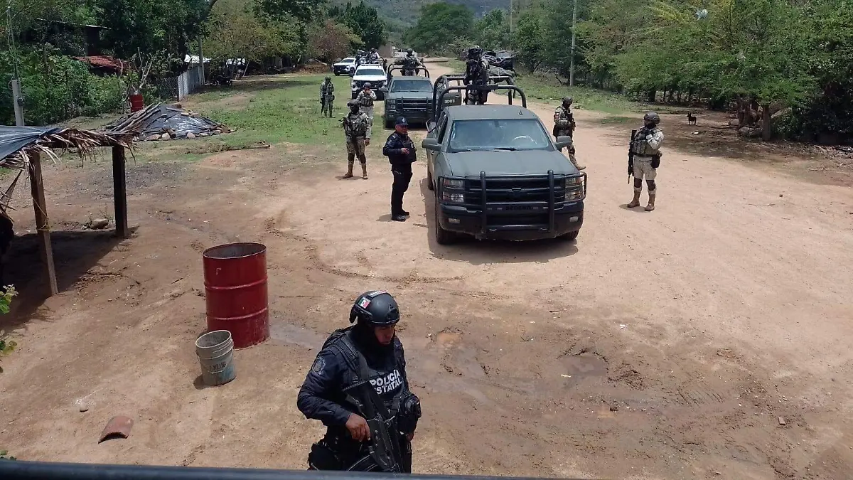 Se mantiene operativo de seguridad en la Sierra de Guerrero tras reporte de ataque