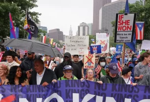Washington blindada y dividida por desfile militar de Trump