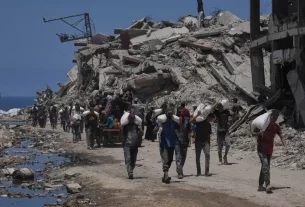 Israel bombardea Gaza al menos 43 muertos, incluidos niños