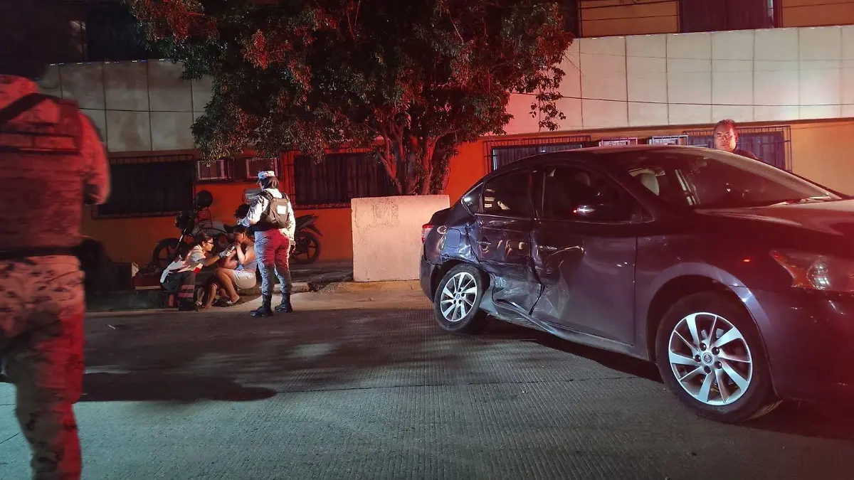 Tres accidentes viales dejan dos lesionados en Acapulco