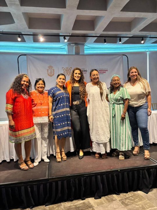 Jeanette Díaz en Foro de Mujeres Indígenas y Afro