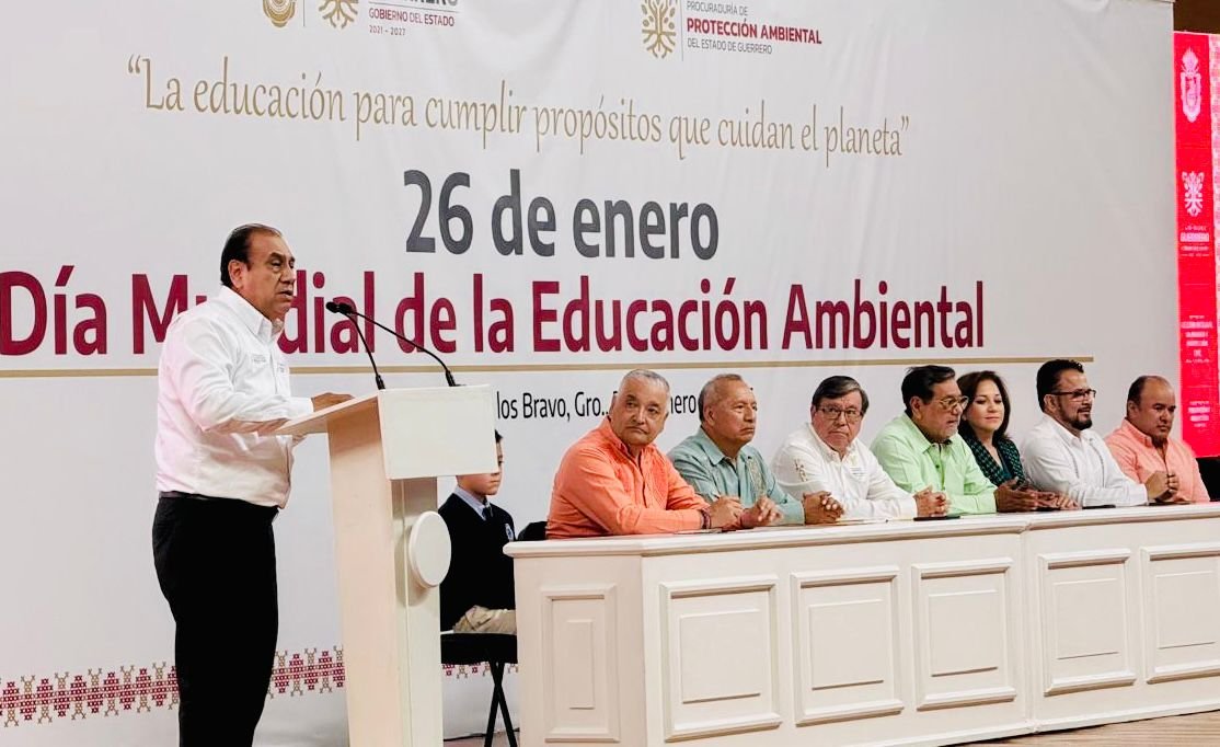 Educación Ambiental en Guerrero durante evento de la PROPAEG"