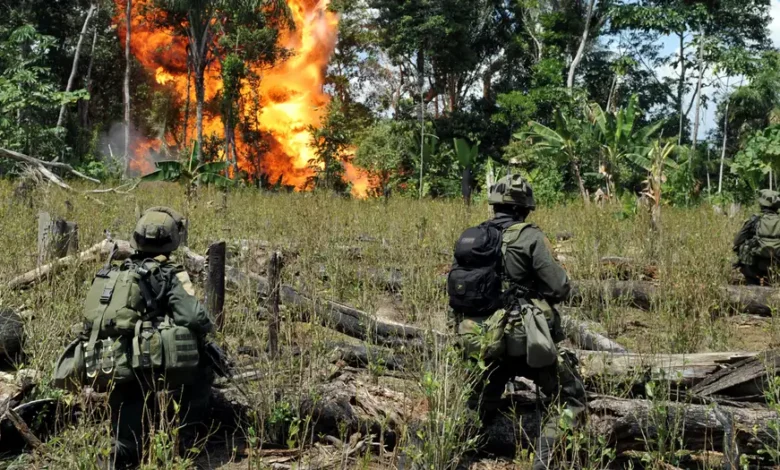 Colombia seis disidentes de las FARC mueren en combates