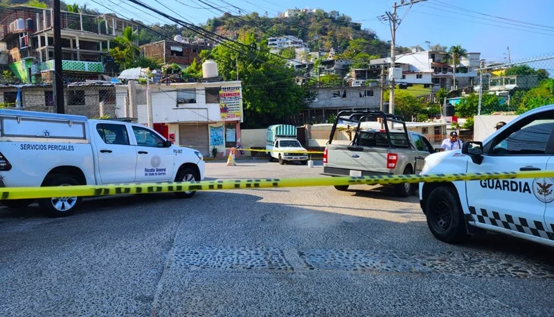 Protesta contra la violencia contra las mujeres en Guerrero en el marco del Día Internacional de la Mujer.