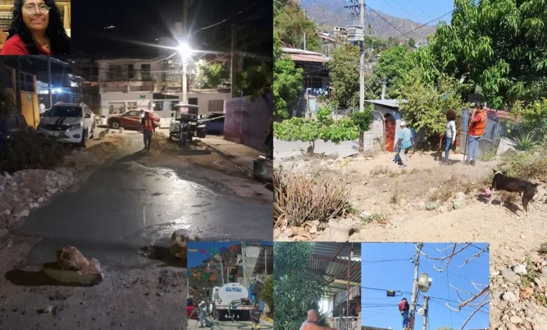Rosario Merlín impulsa obras en colonias marginadas de Acapulco