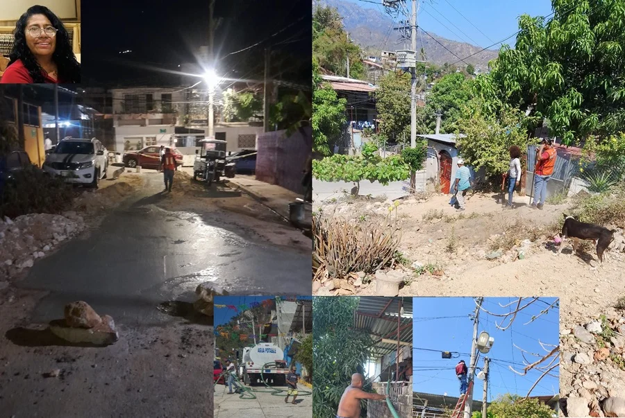 Rosario Merlín impulsa obras en colonias marginadas de Acapulco