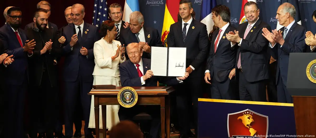 Trump crea alianza de países americanos contra los carteles