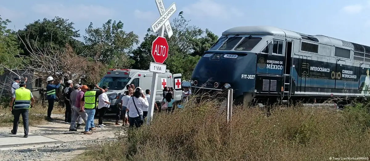 Cierran caso por descarrilamiento de tren en sur de México