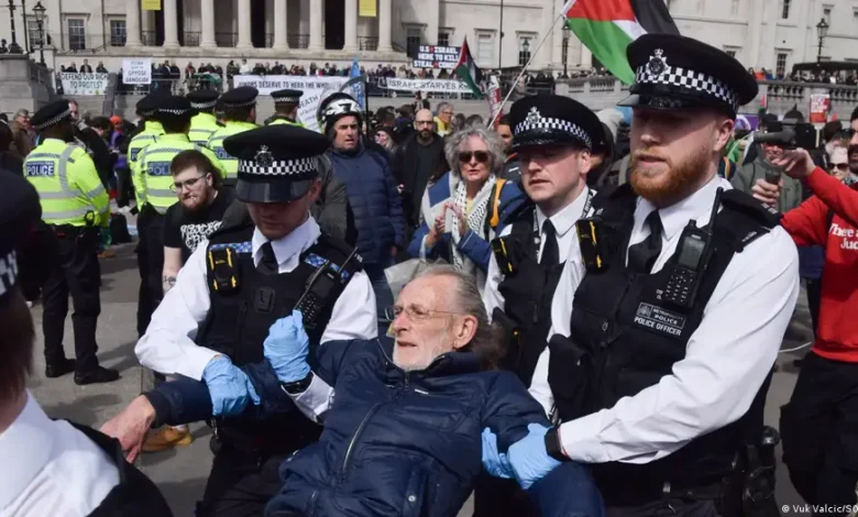 Londres 500 detenidos en otra protesta por Palestine Action