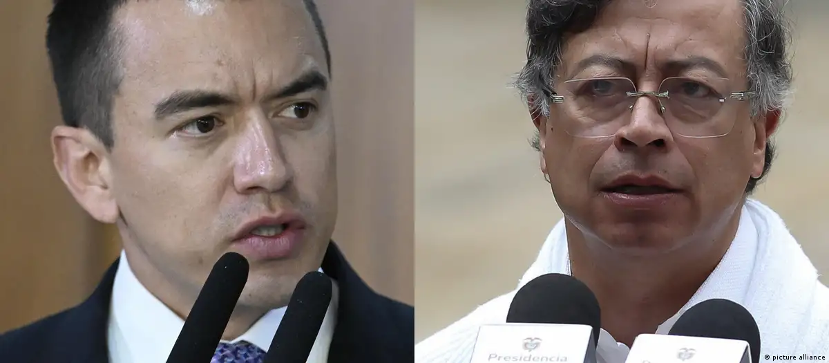 Petro demandará a Noboa por vincularlo con narcotraficante