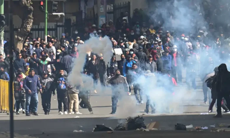 Bolivia Congreso posibilita acción militar contra protestas