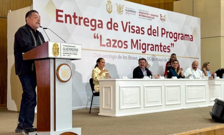 Félix Salgado respalda Lazos Migrantes