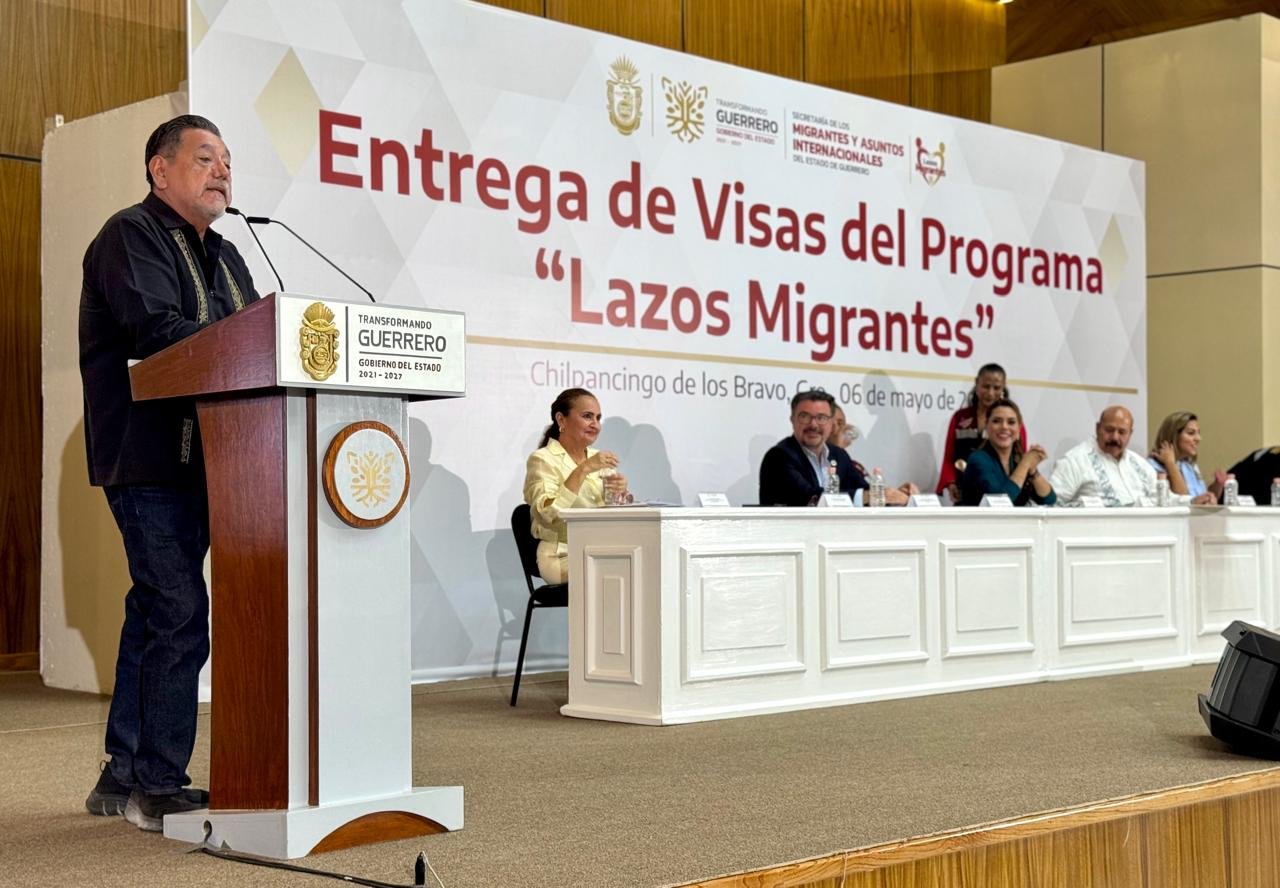 Félix Salgado respalda Lazos Migrantes