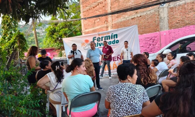 Fermín Alvarado llama a organizar Jardín Mangos