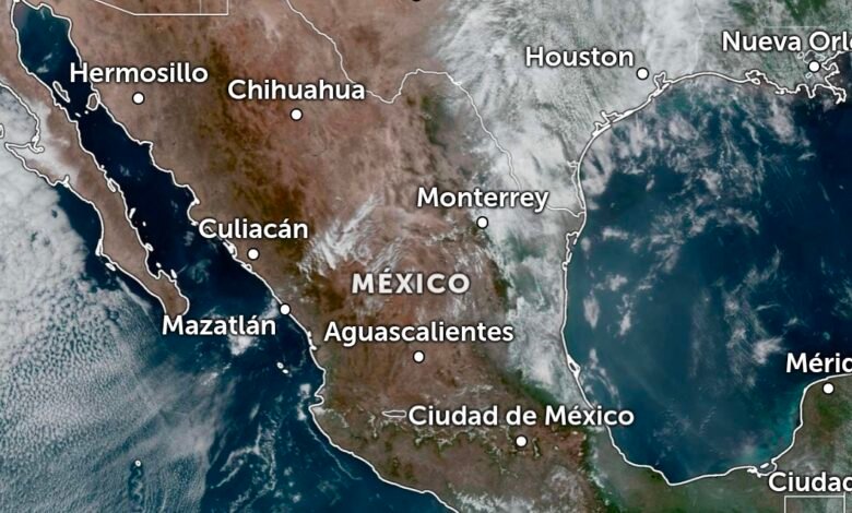 Lluvias fuertes y cielo nublado en distintas regiones de México durante temporada de calor