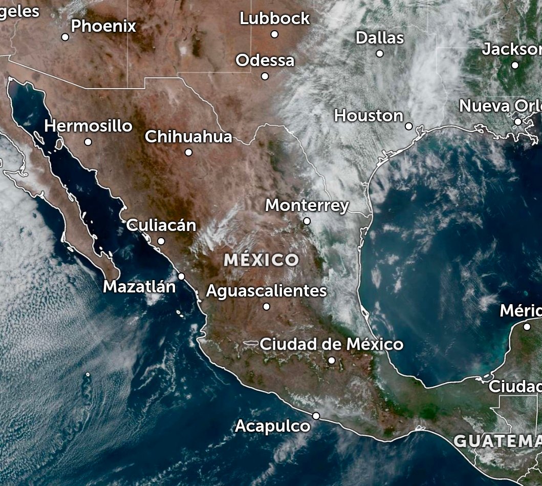 Lluvias fuertes y cielo nublado en distintas regiones de México durante temporada de calor