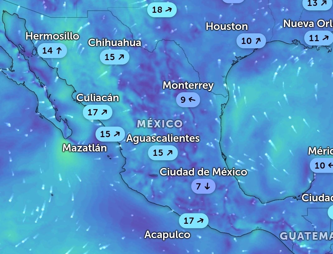 Lluvias intensas y cielo nublado en distintas regiones de México durante temporada de precipitaciones