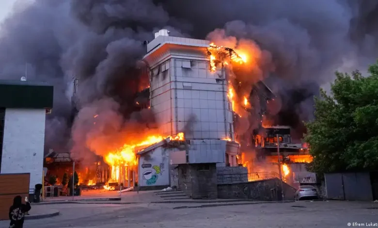 Kiev bajo ataques masivos con misiles rusos