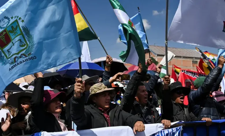 Marcha de indígenas bolivianos llegará a La Paz el lunes