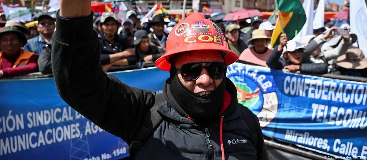 Principal sindicato de Bolivia se declara en paro indefinido