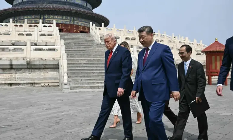 Trump afirma que China comprará petróleo y soja de EE.UU.